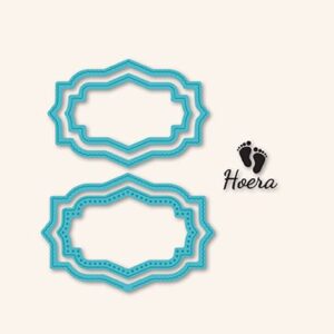 LTCSF005 Layered frames with Dutch Text: Hoera Nellie Snellen LTCSF005