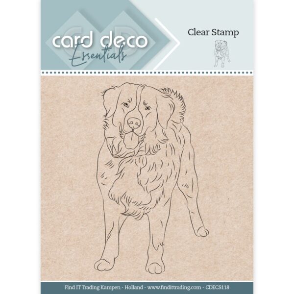 Card Deco Essentials Clear Stamps - Dog Card Deco Essentials CDECS118