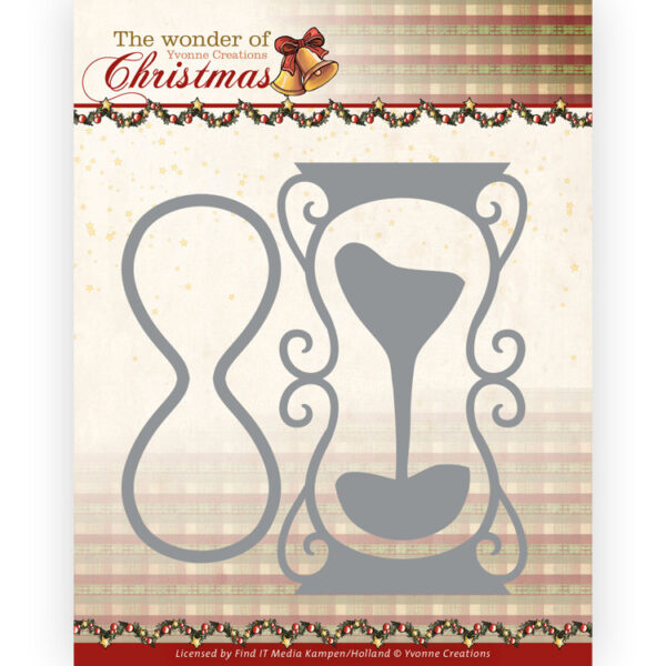 YCD10284 Dies - YC - The Wonder of Christmas - Sand Glass (HJ211)