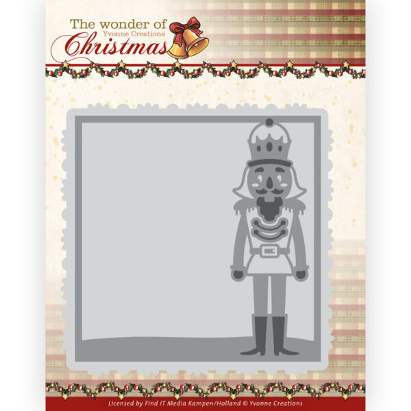 YCD10287 Dies - YC - The Wonder of Christmas - Nutcracker Frame (HJ211)
