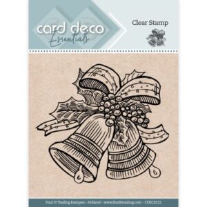 Card Deco Essentials Clear Stamps - Christmas Bells CDECS122