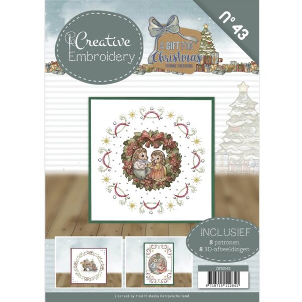 Creative Embroidery 43 - Yvonne Creations - A Gift for Christmas CB10043