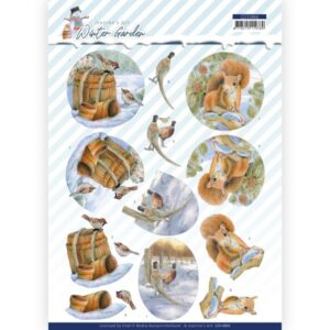 3D Cutting Sheet - Jeanine's Art - Winter Garden - Pheasant Jeanine's Art CD11866