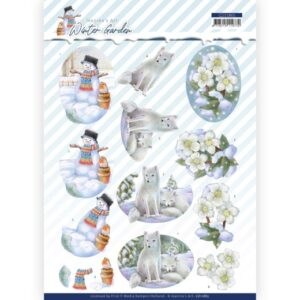 3D Cutting Sheet - Jeanine's Art - Winter Garden - Helleborus Jeanine's Art CD11865