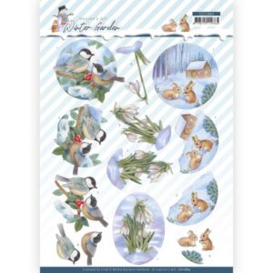 3D Cutting Sheet - Jeanine's Art - Winter Garden - Snow Drop Jeanine's Art CD11864