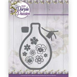 Dies - Precious Marieke - Purple Passion - Vase with Pansies Precious Marieke PM10248