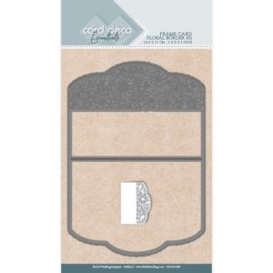 Card Deco Essentials Frame Dies - Floral Border - A5 Card Deco Essentials CDCD10093