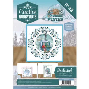 Creative Hobbydots 33 - Yvonne Creations - Funky Nanna -Nordic Winter CH10033