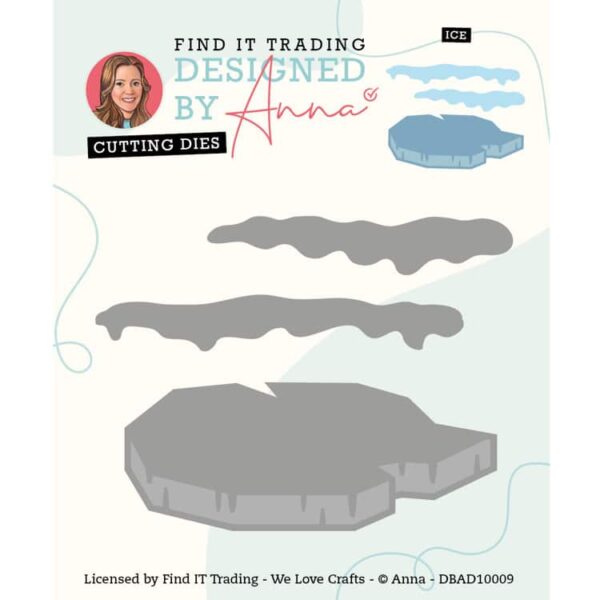 Designed by Anna - Mix and Match Cutting Dies - ICE DBAD10009