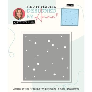 Designed by Anna - Mix and Match Cutting Dies - SNOW DBAD10008