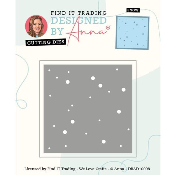 Designed by Anna - Mix and Match Cutting Dies - SNOW DBAD10008