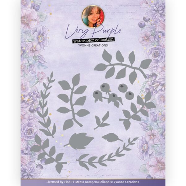 Dies - Yvonne Creations - Very Purple - Branches YCD10298