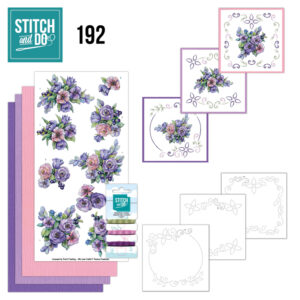 Stitch and Do 192 - Yvonne Creations - Very Purple Stitch & Do STDO192