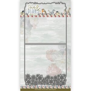 CDCD10118 Dies - PM - Birds and Berries - Frame Card Flower Border 4K