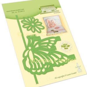 Pop-Up Butterfly Cut & Emboss Dies (45.8412) Leane Creatief