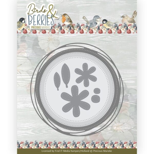 PM10251 Dies - PM - Birds and Berries - Berry Circle