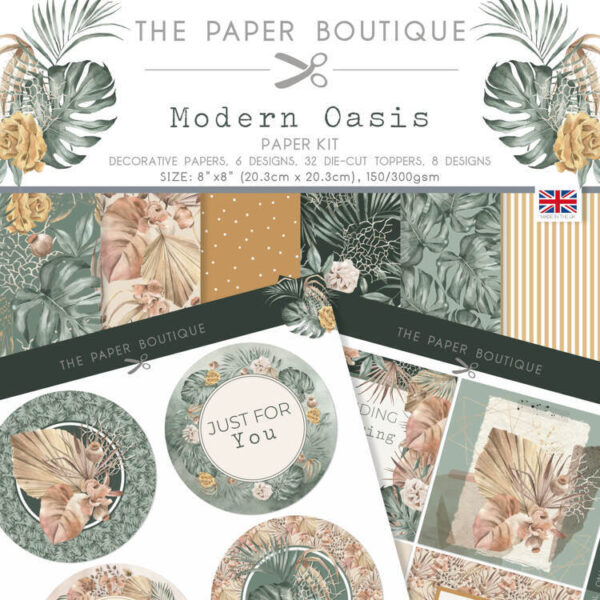 The Paper Boutique Modern Oasis Paper Kit Paper Boutique PB2005