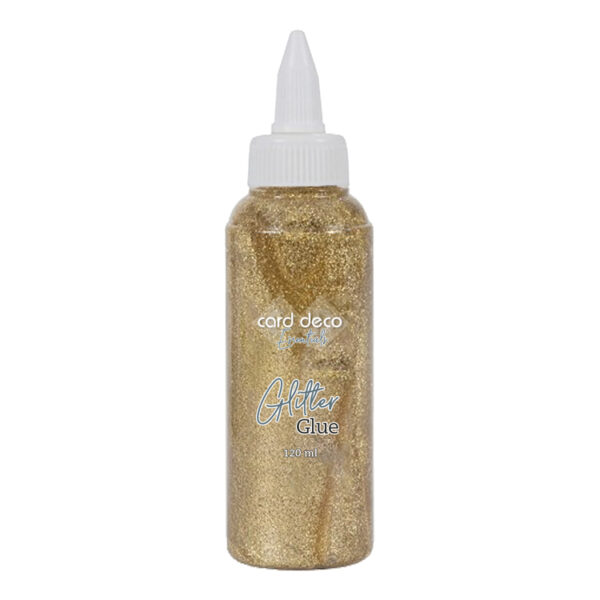 Card Deco Essentials - Glitter Glue - Gold - 120ML CDEGG004
