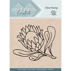 CDECS134 Protea - Clear Stamp - Card Deco Essentials (HJ216)
