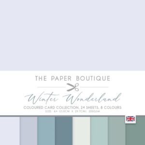 The Paper Boutique Winter Wonderland Colour Card Collection PB1998
