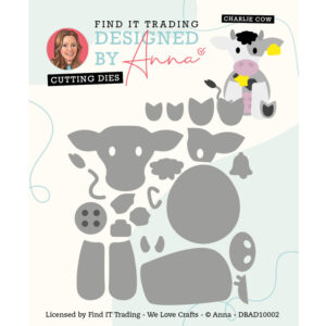 Designed by Anna - Cutting Dies – Charlie Cow DBAD10002