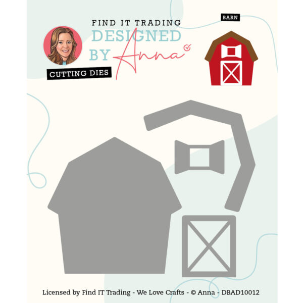 Designed by Anna - Cutting Dies – Barn DBAD10012
