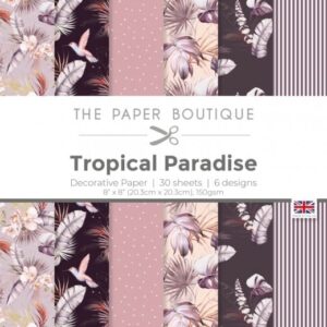 The Paper Boutique Tropical Paradise 8x8 Paper Pad PB2021
