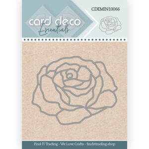 CDEMIN10066 Card Deco Essentials - Mini Dies - 66 - Rose