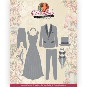 Dies - Yvonne Creations - Wedding - Well Dressed YCD10310