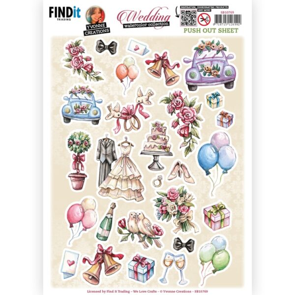 Push Out - Yvonne Creations - Wedding - Small Elements A SB10769