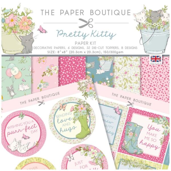 The Paper Boutique Pretty Kitty Paper Kit PB1792