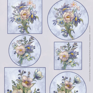 Scenery - Yvonne Creations - Aquarella - Field Flowers CDS10073