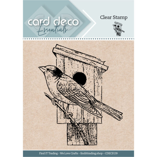 Birdhouse - Clear Stamp - Card Deco Essentials CDECS139