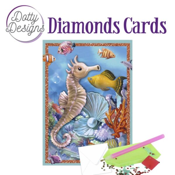 Dotty Designs Diamond Cards - Sea Horse Dotty Designs DDDC1124