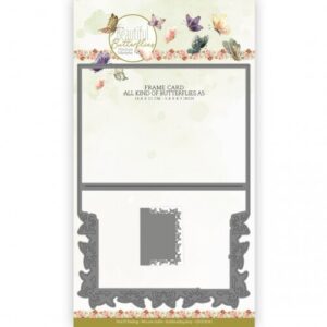 CDCD10141 Dies - PM - Beautiful Butterflies - Frame All kind of butterflies A5 (HJ219) Findit Trading CDCD10141