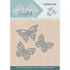 CDEMIN10068 Card Deco Essentials - Mini Dies - 68 - Butterflies (HJ219) Findit Trading CDEMIN10068
