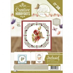 CH10038 Creative Hobbydots 38 - PM - Beautiful Butterfly (HJ219) Findit Trading CH10038