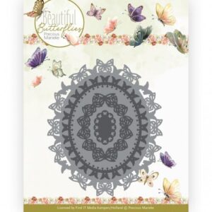 PM10254 Dies - PM - Beautiful Butterflies - Butterfly Oval (HJ219) Findit Trading PM10254