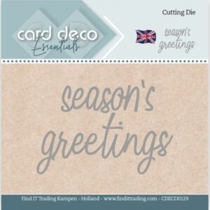 Card Deco Essentials -Mini Dies - Merry Christmas CDECD0129