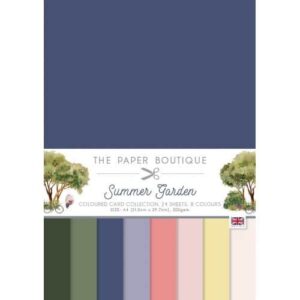 The Paper Boutique Summer Garden Colour Card Collection PB1931