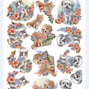 3D Cutting Sheet - Yvonne Creations - Pets Dog CD12059