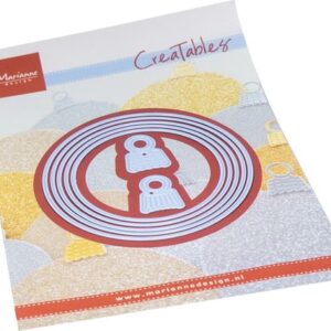Creatables stencil Basic Christmas bauble LR0830