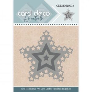 Card Deco Essentials - Mini Dies - Stars CDEMIN10073