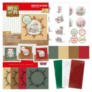 Dot and Do on Colour 28 - Yvonne Creations - Christmas Scenery DODOOC10028