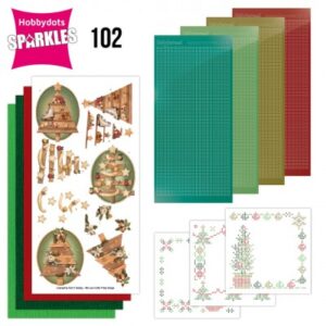 Sparkles Set 102 - Amy Design -Trees in Gold SPDO102