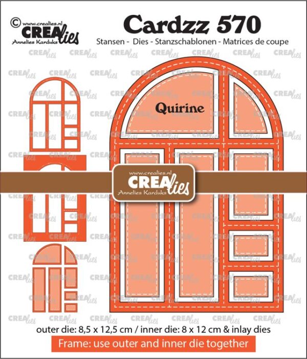 Cardzz stansen no. 570, Frame & Inlay Quirine CLCZ570