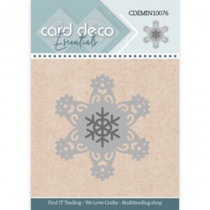 CDEMIN10076 Card Deco Essentials - Mini Dies - Snow Crystal CDEMIN10076