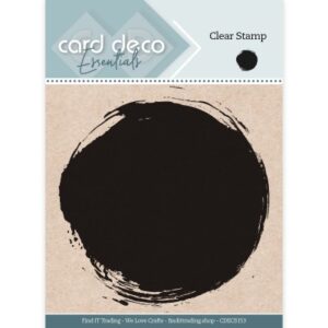 Card Deco Essentials Clear Stamps - Paint Blob CDECS153