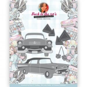Dies - Yvonne Creations Back to the fifties - Fifties Cars YCD10338