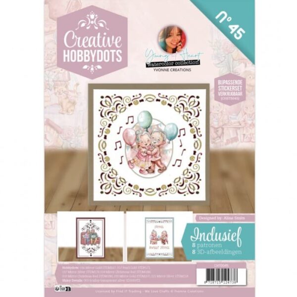 Creative Hobbydots 45 - Yvonne Creations - Young at Heart CH10045